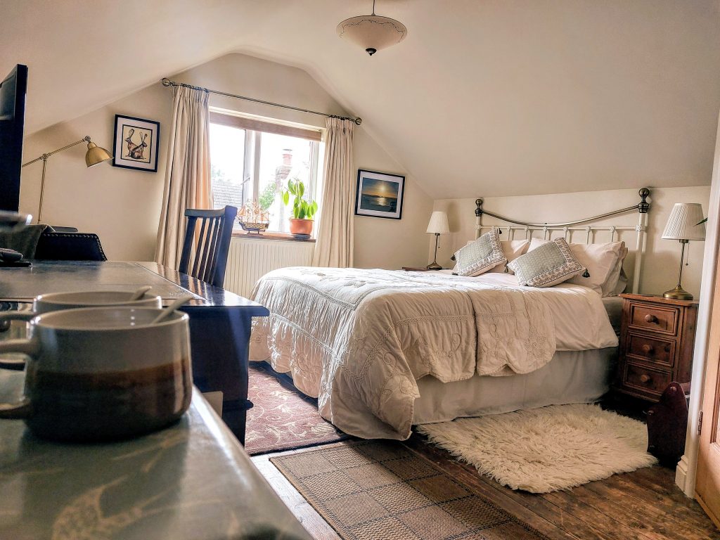 king size ensuite accommodation on Gower.