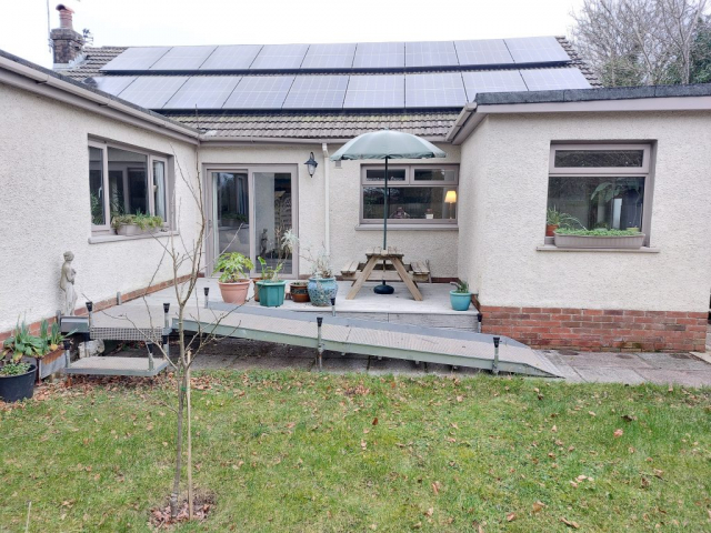 South Garden & Deck - South Side - The Swallows